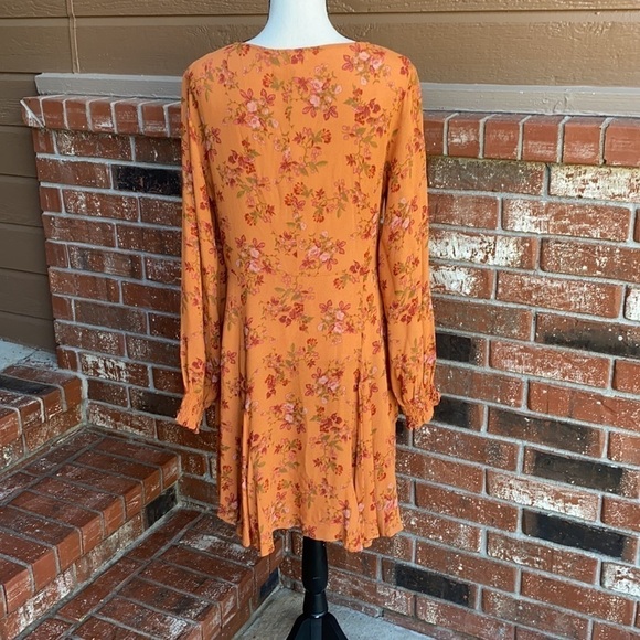 a loves a Fit & Flare Ruffle Mini Dress in Sienna - Picture 6 of 8